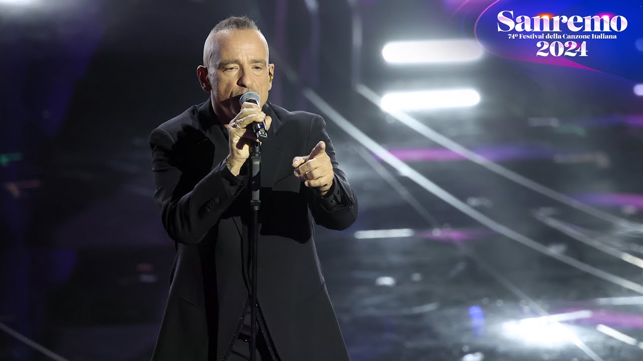 Sanremo 2024 - Eros Ramazzotti canta 