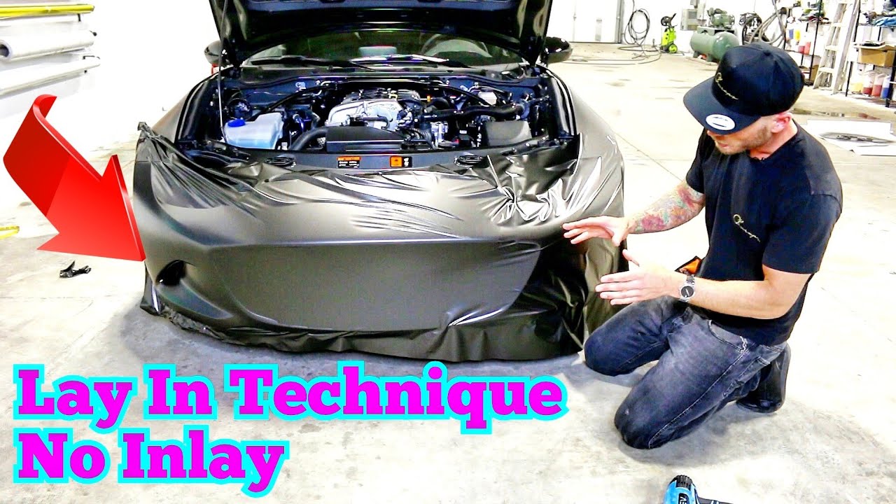 Advanced Technique How-To | Front bumper wrap (only one inlay)