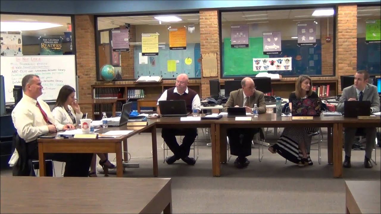 Springboro Board of Education Meeting Second Half 3/10/2016