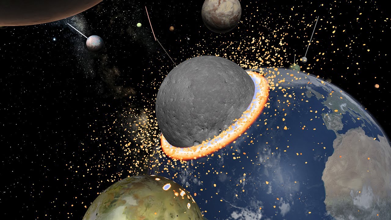 Dwarf Planets Crush Earth - Universe Sandbox