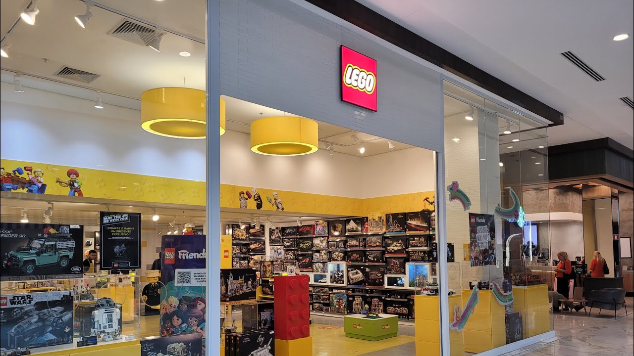 VISITEI A LOJA CERTIFICADA DA LEGO NO SHOPPING PÁTIO BATEL EM CURITIBA-PR