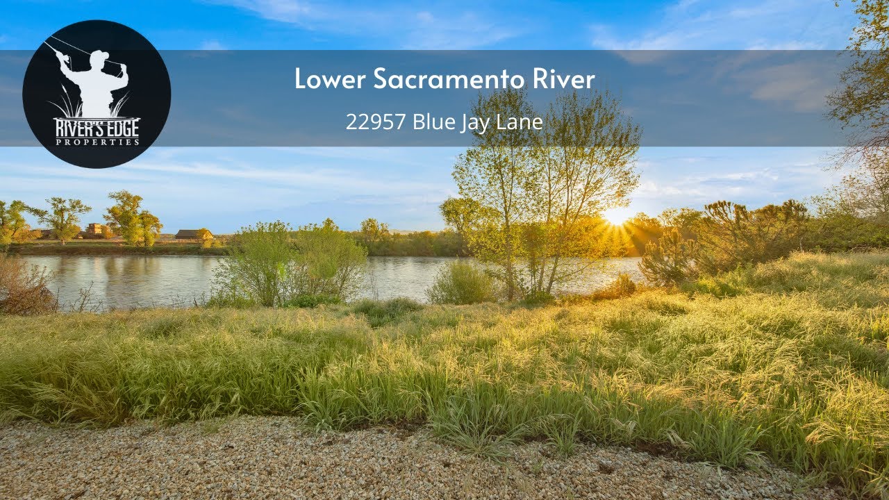 Waterfront Home on the Lower Sacramento River | Fly Fishing Property For Sale