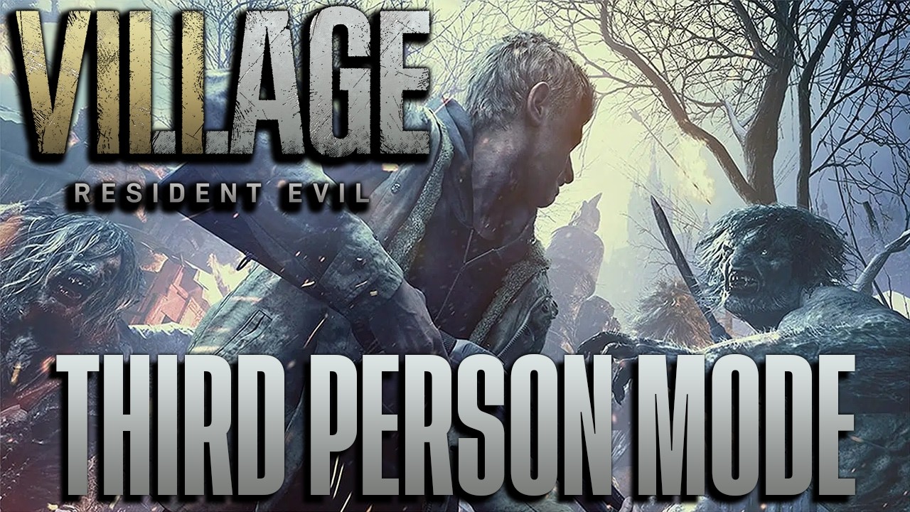 Resident Evil Village | Third Person Mode | PS5 Gameplay