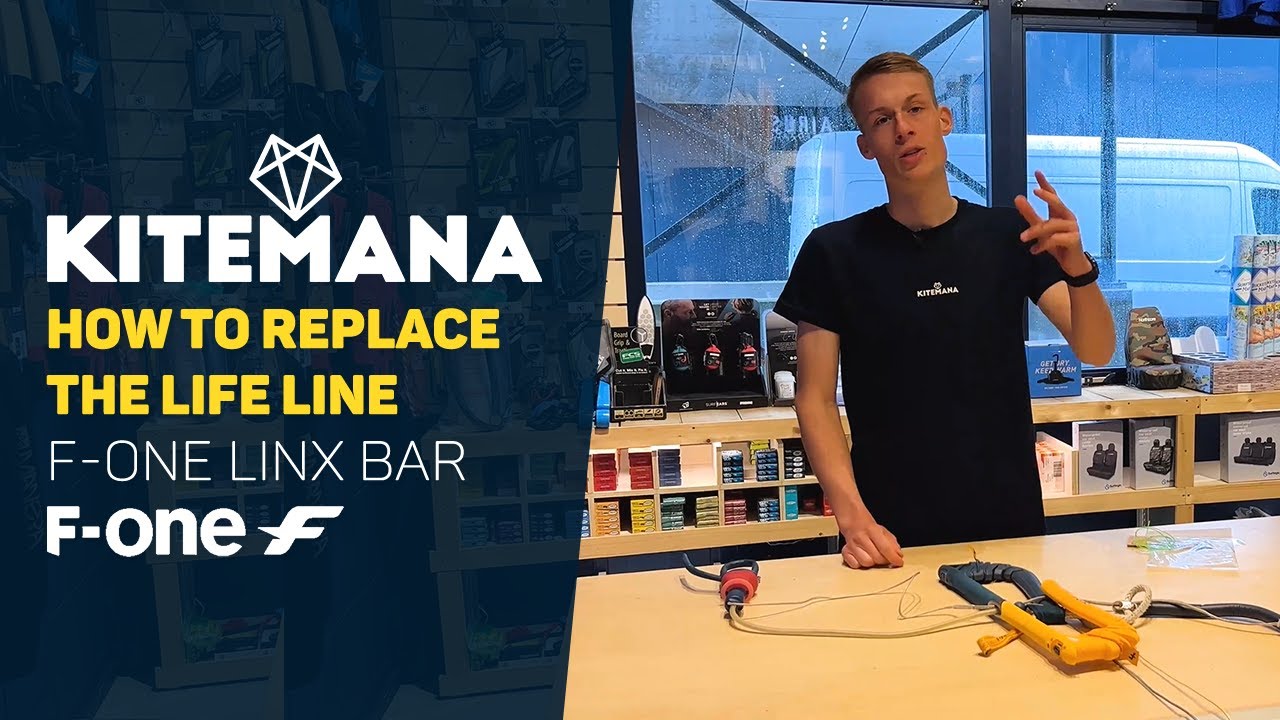 HOW TO: Replace the life line of the F-ONE LINX bar.
