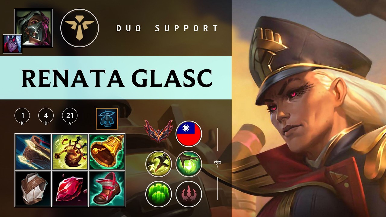 Renata Glasc Support vs Nautilus - TW Grandmaster Patch 26.03