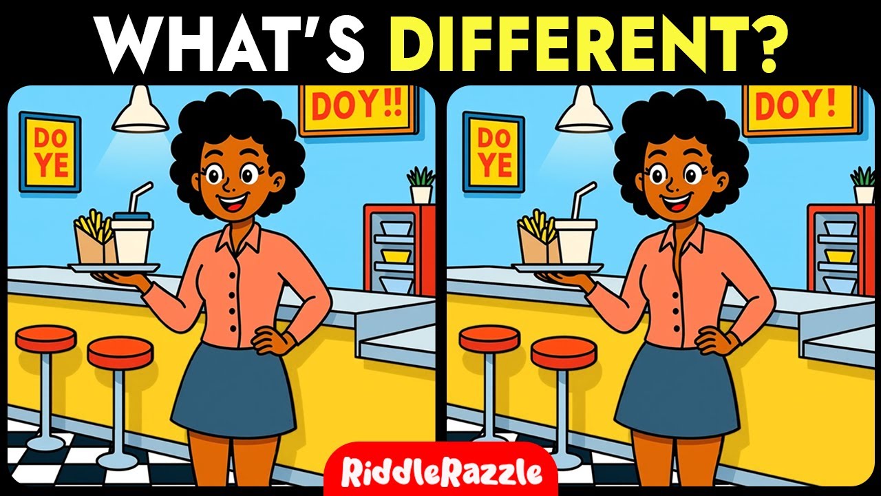 Train Your Brain / Spot 3 Differences! Try This 10-Minute Brain Workout