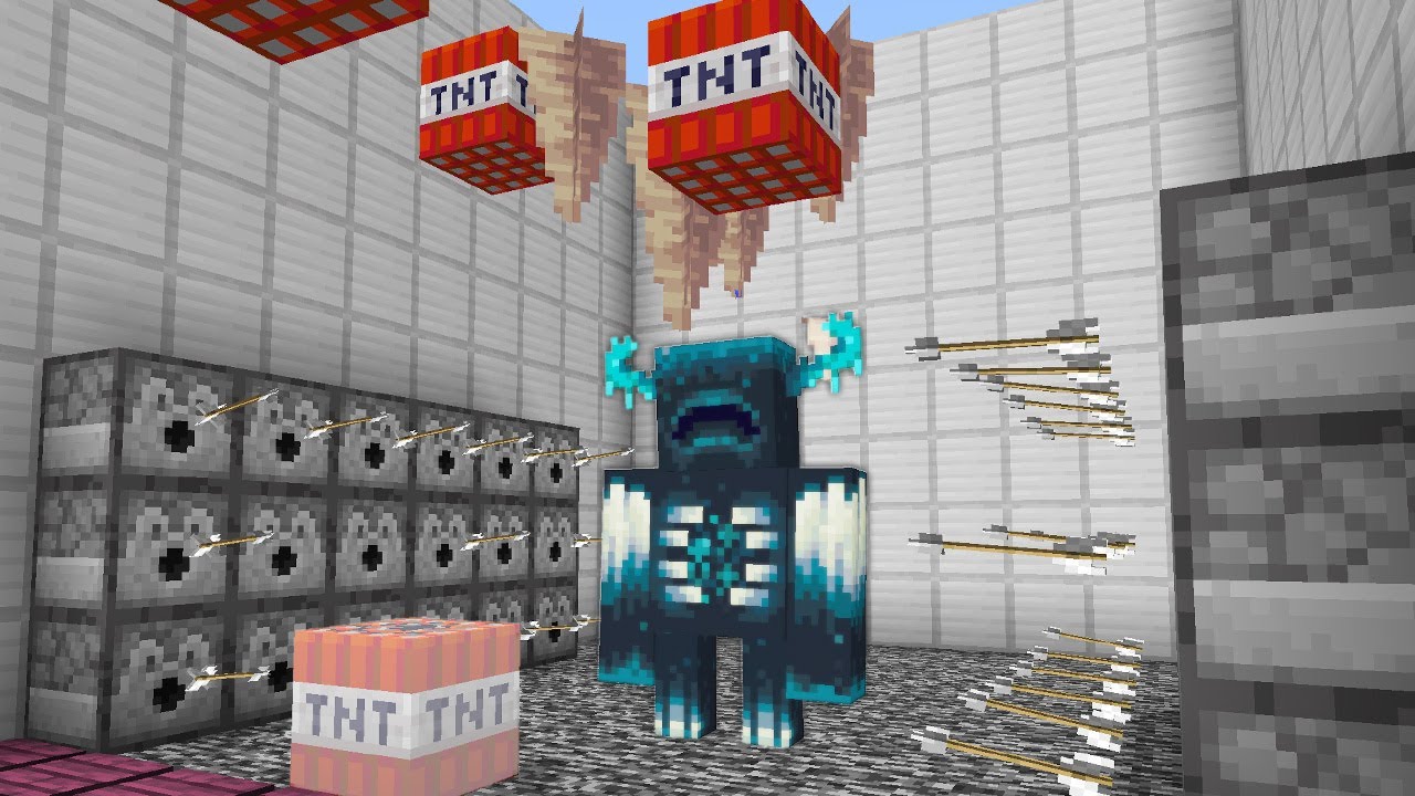 【マイクラ】ウォーデンを絶対に倒せる装置作ってみた！