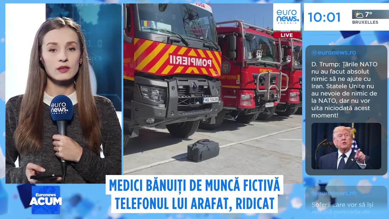 Știrile Euronews Rom&acirc;nia - de la ora 10:00 - 28 martie 2026