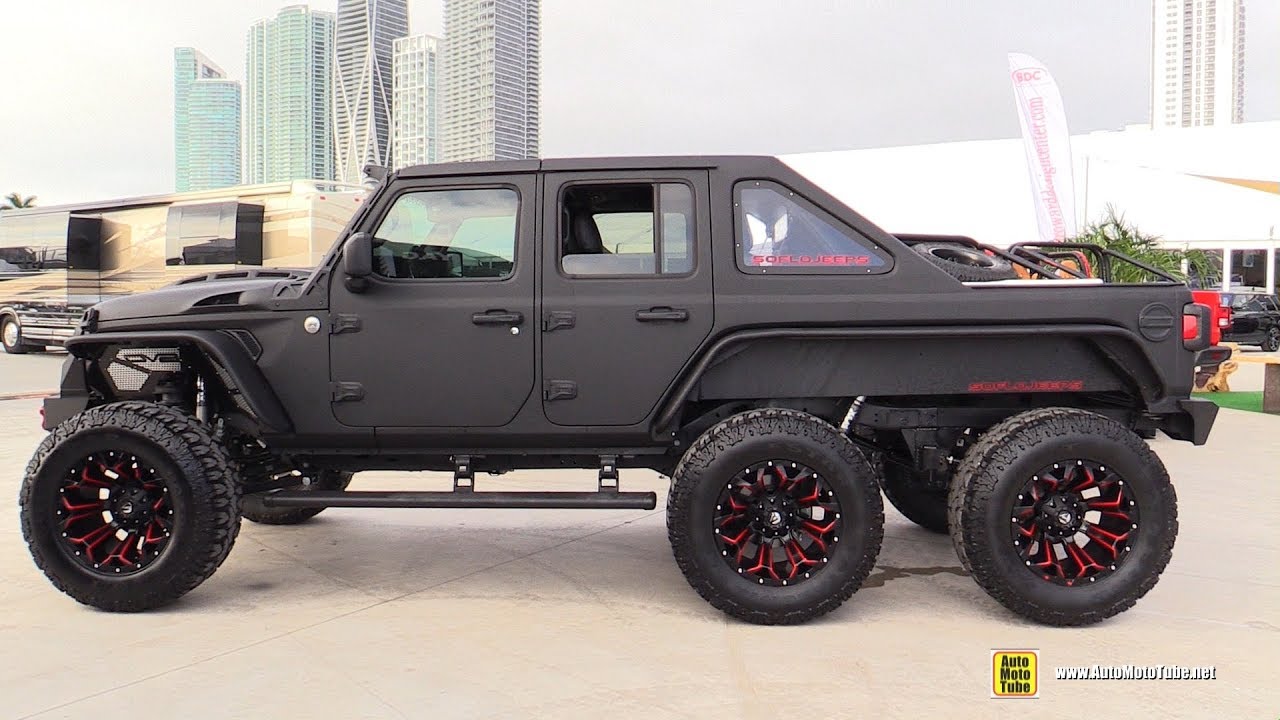 2020 Jeep Wrangler 6x6 by SoFloJeeps - Walkaround - 2020 Miami Yacht Show