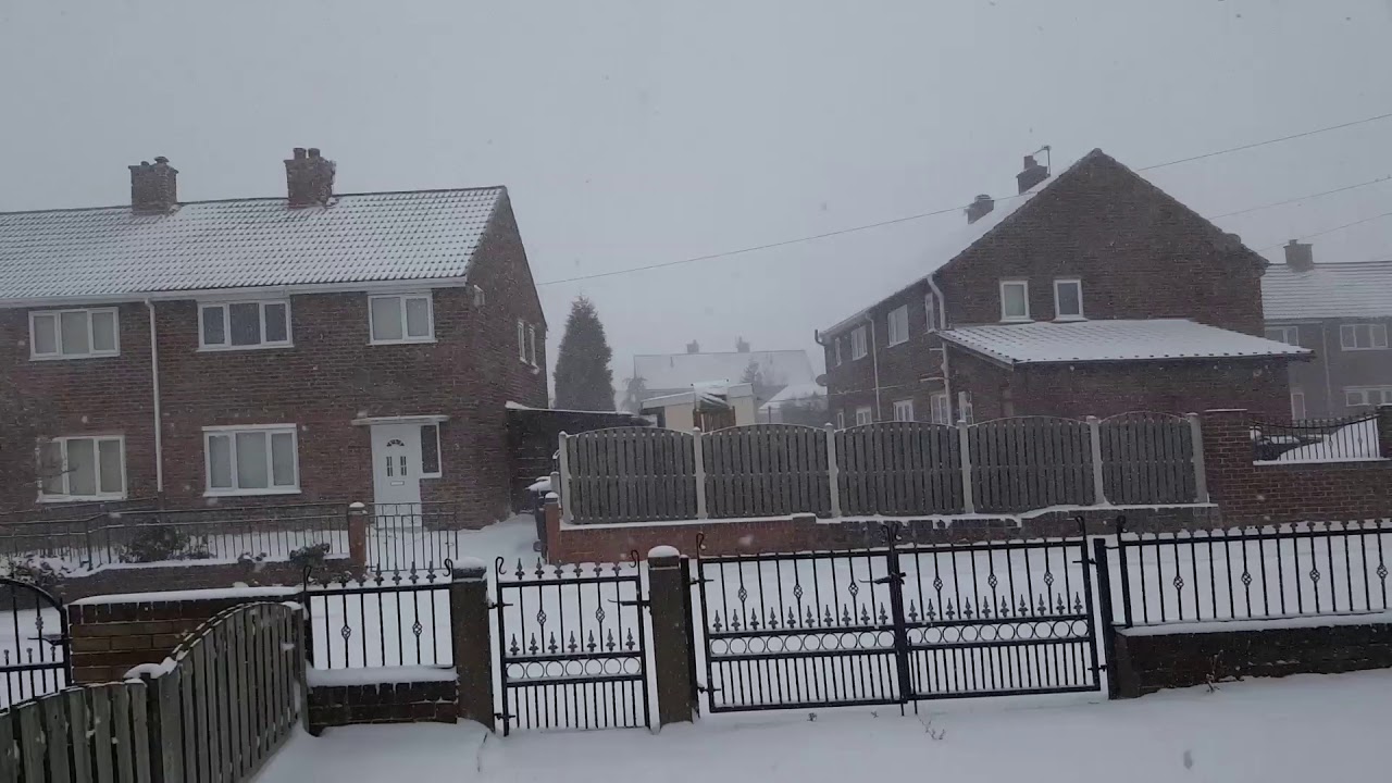 Beast From The East comes to Thurnscoe