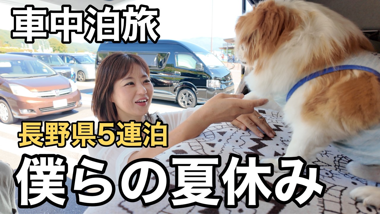 車中泊難民・トイレ大渋滞が発生『道の駅美ヶ原』の夜は真夏でも18℃