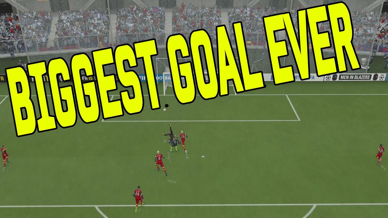 FIFA 15 PLAYER CAREER MODE - OMFG BIGGEST GOAL EVER! #15