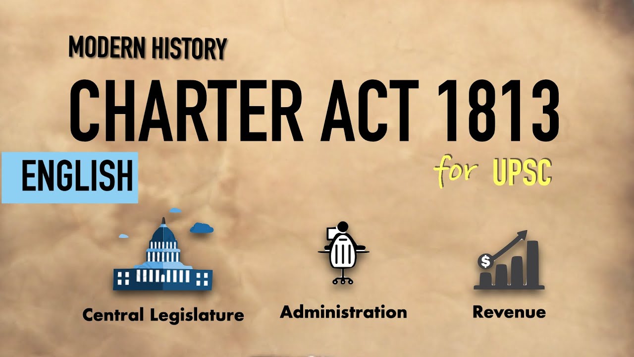 Charter Act 1813 | Modern History for UPSC