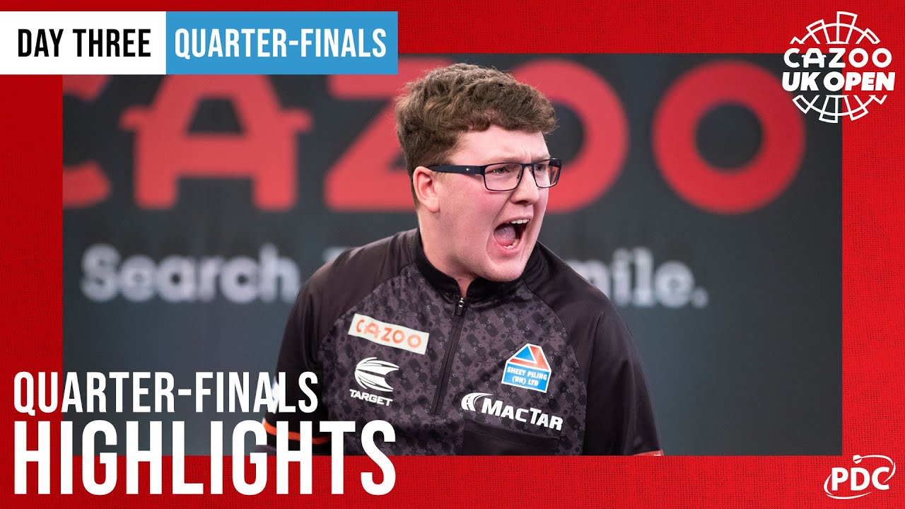 INCREDIBLE QUARTERS! | Quarter-Final Highlights | 2022 Cazoo UK Open