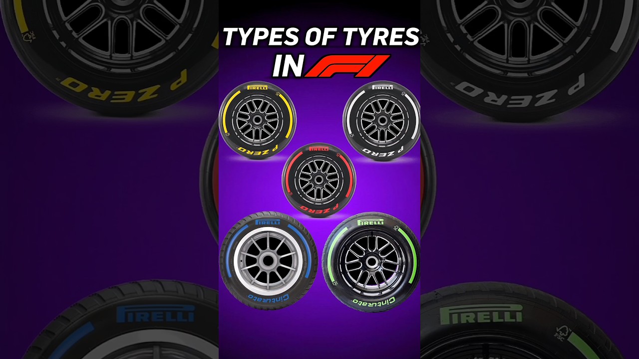 F1 Tires Explained: Why Do They Use 5 Colors? 🏎️