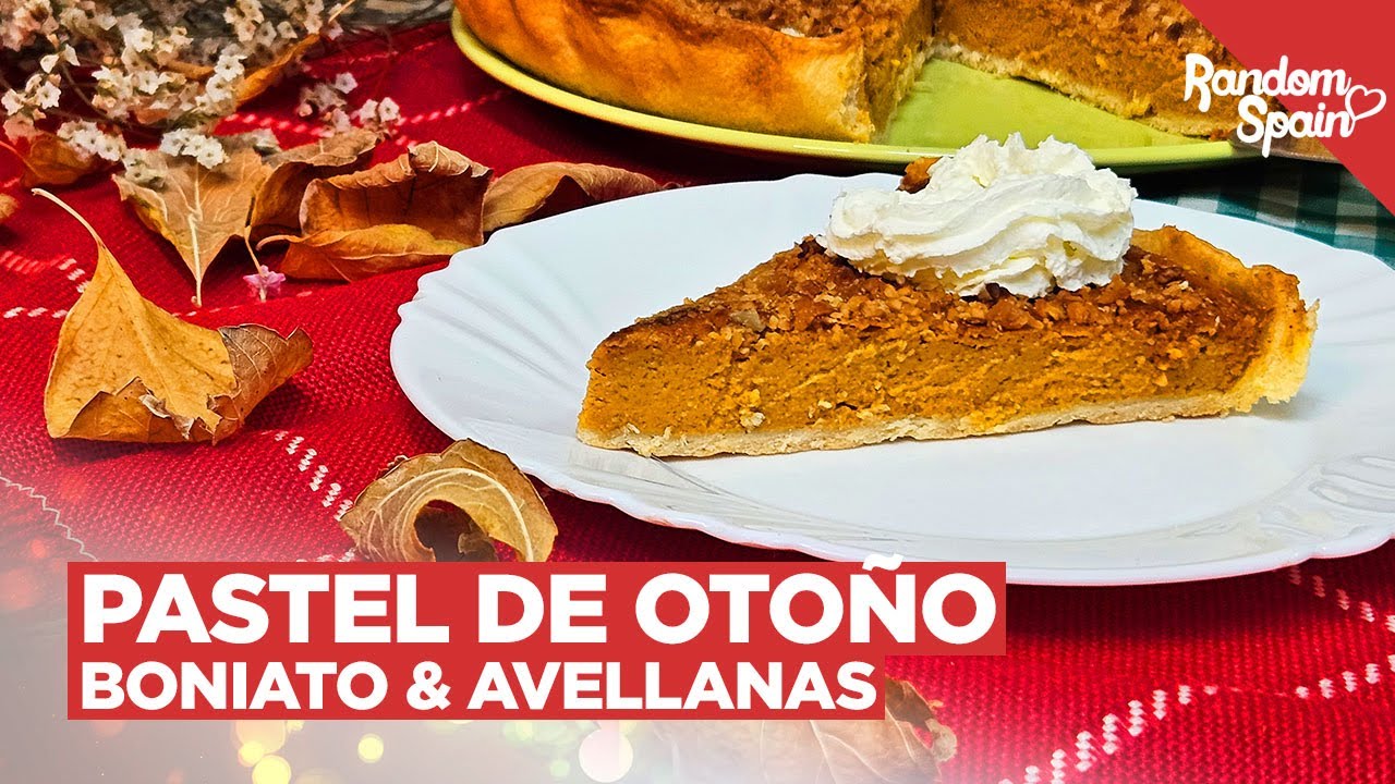 Pastel de Boniato y Avellanas 🥧 | Receta de Otoño 🍂
