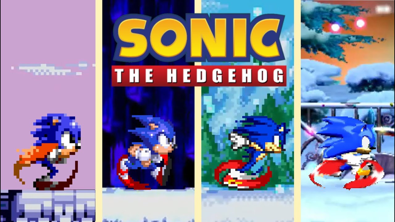 Evolution of Snow Levels in Sonic Series (1994-2022)