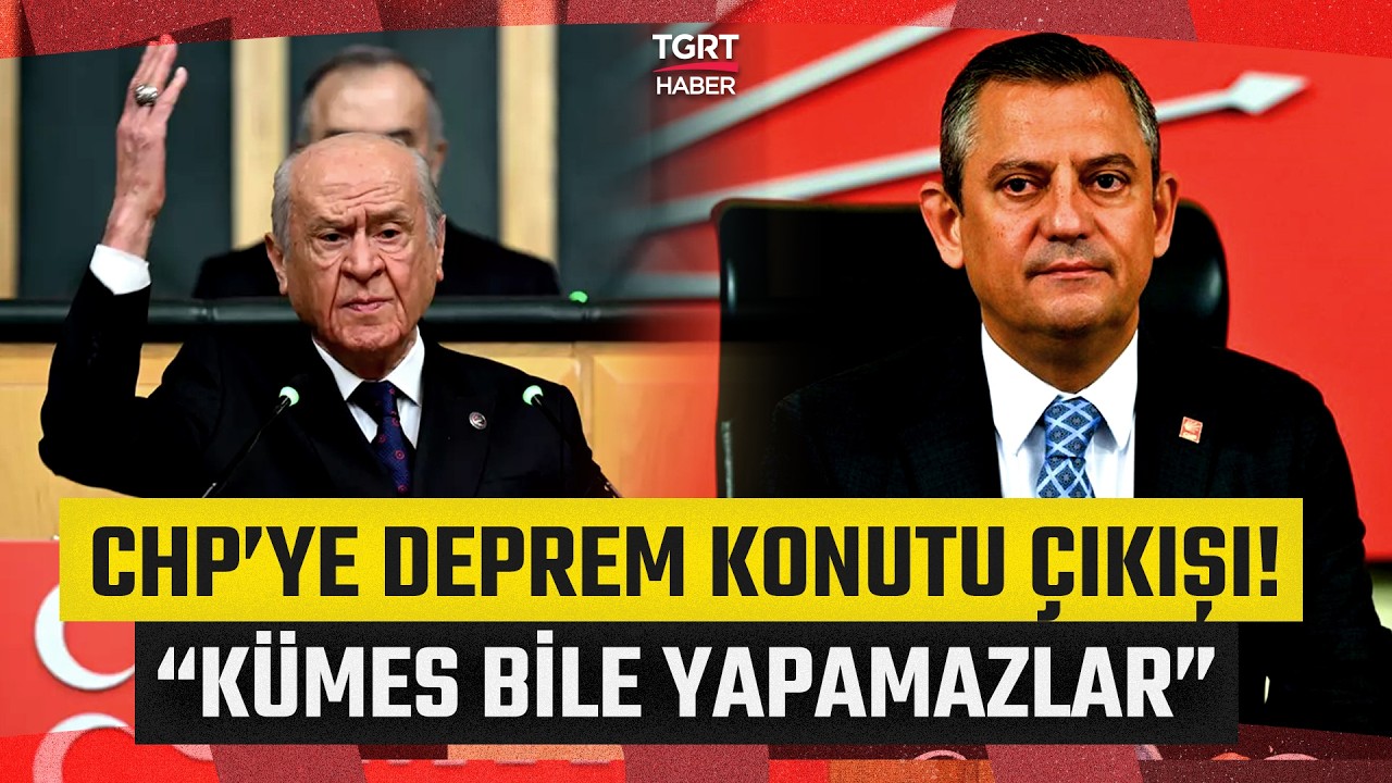 Devlet Bahçeli’den Muhalefete Deprem Konutu Tepkisi! “Kümes Bile Yapamayacak Olanlar…” - TGRT Haber
