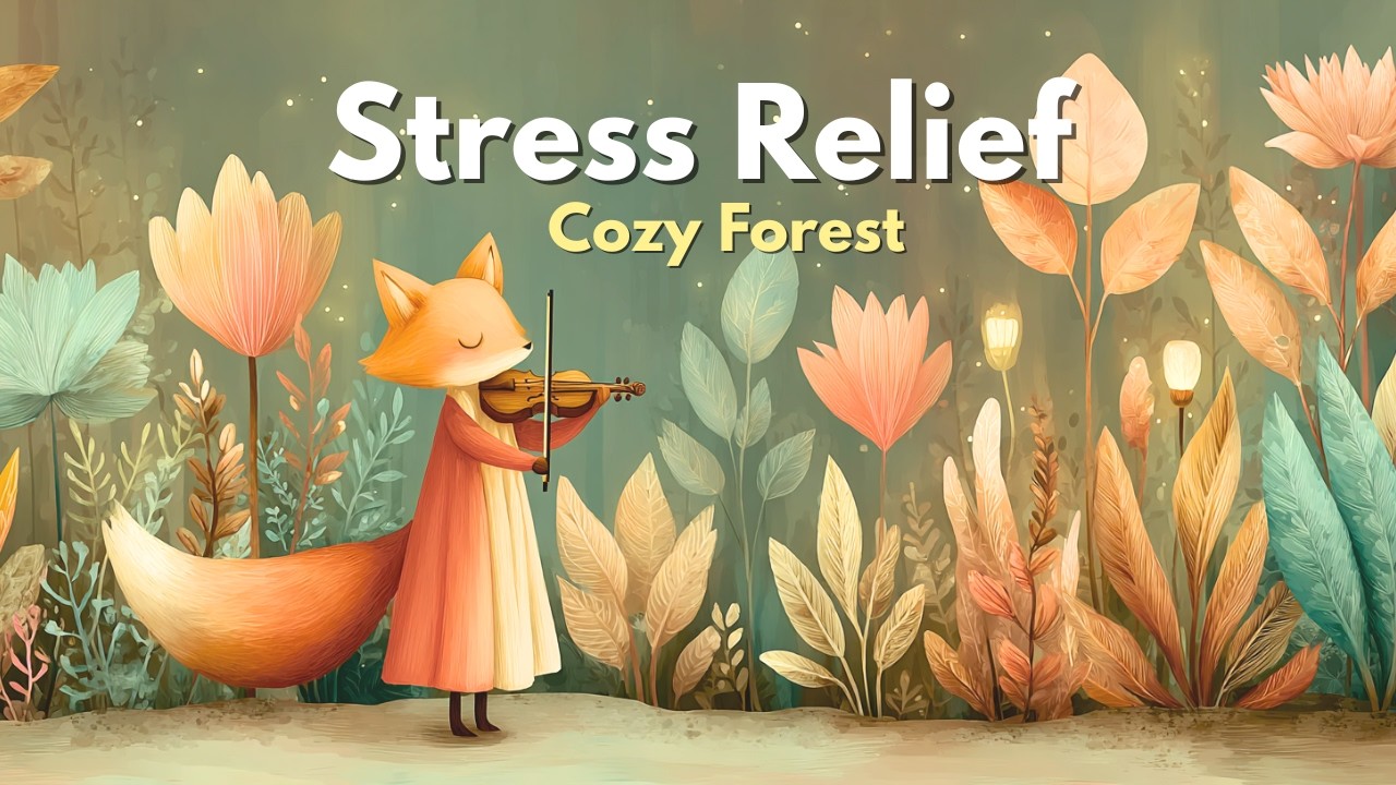 [Fantasy BGM]Can you hear the melody of the flowers? 🦊🎻 | Cozy Forest Orchestra for Escaping Reality