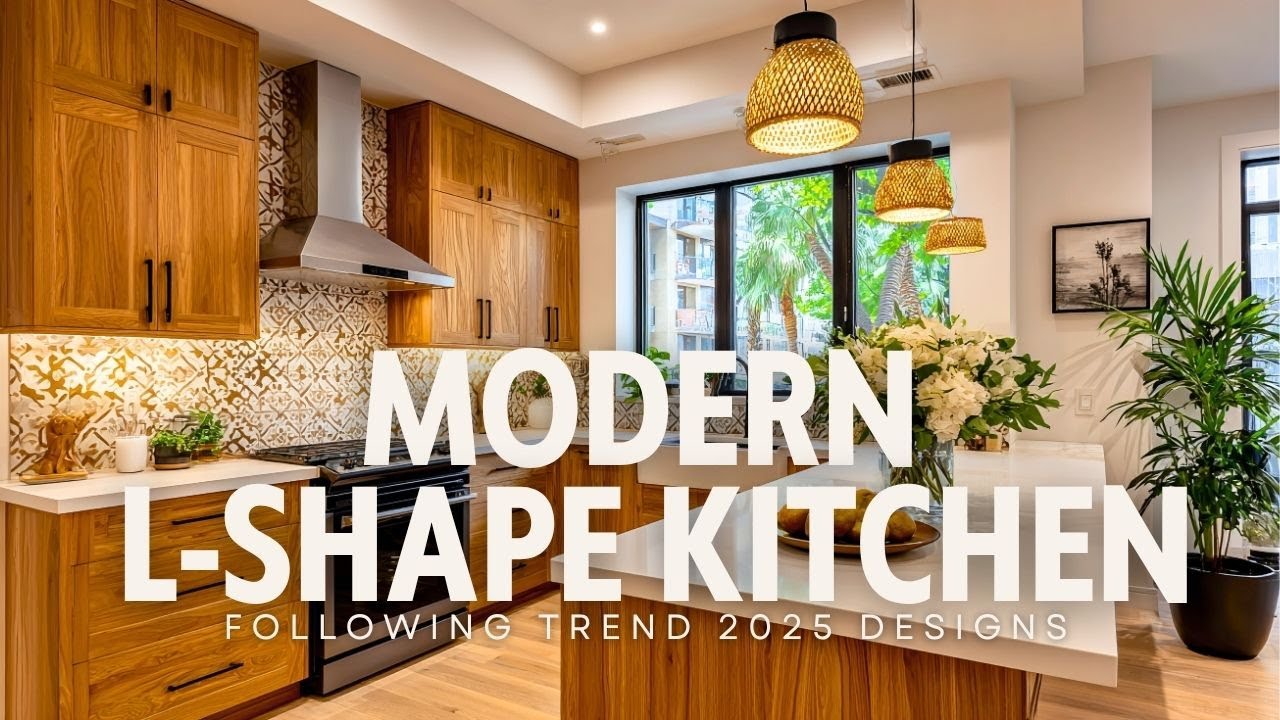 Modern L Shape Kitchen Ideas That Maximize Space and Style Following Trend 2025 Designs