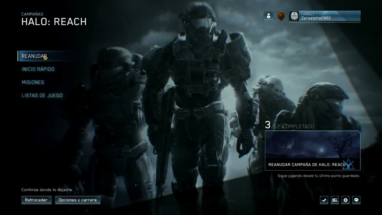 Halo Reach - Misión 4 -  Anochecer