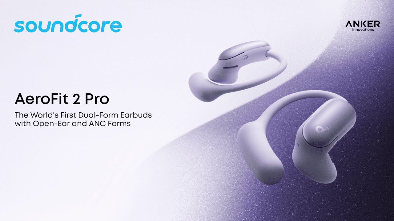Soundcore AeroFit 2 Pro | Один переключатель, два мира.
