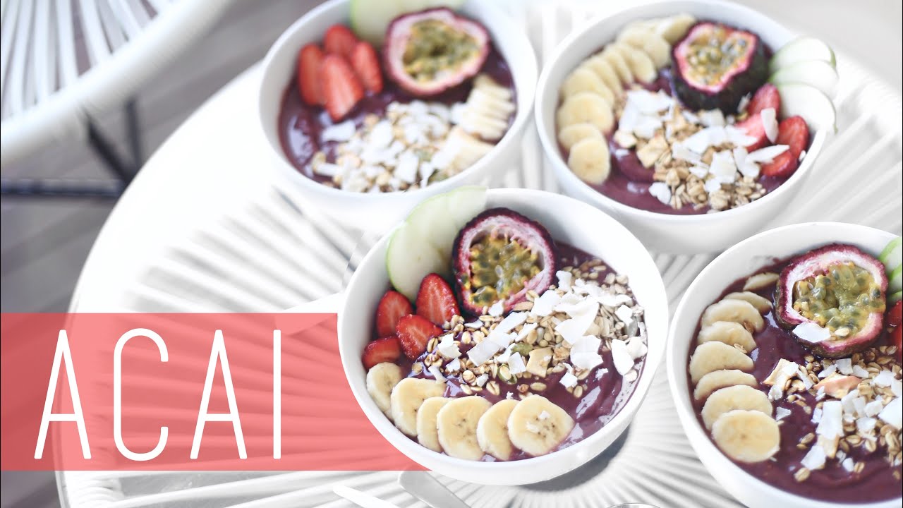 how to make the perfect acai bowl?
