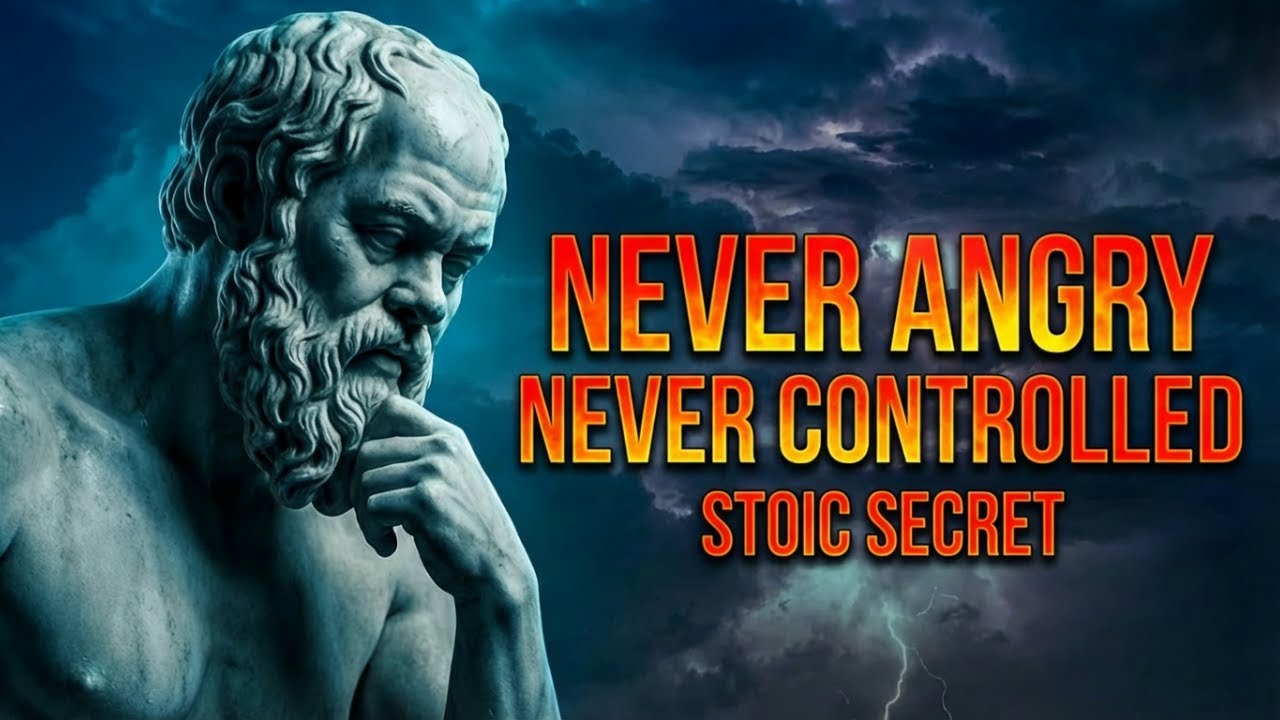 The Stoic Secret to Never Being Angry, Triggered, or Controlled Again