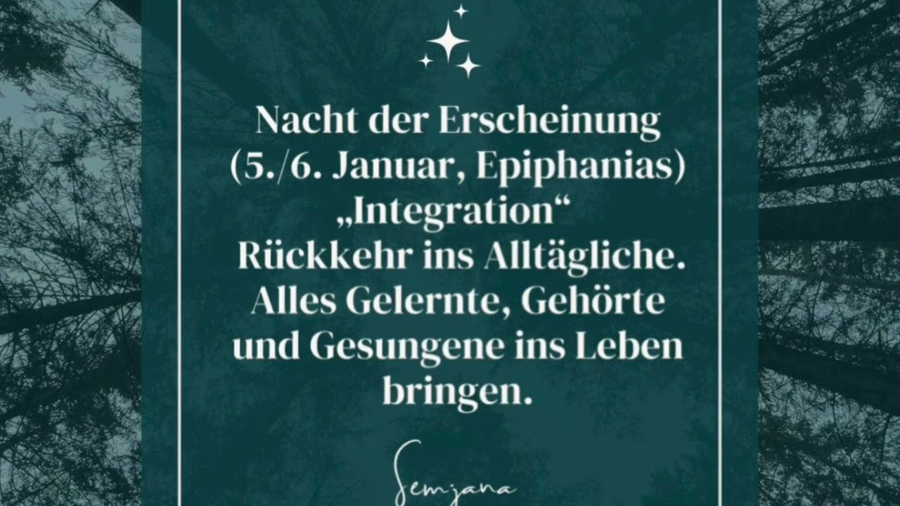Rauhnächte mit Semjana 