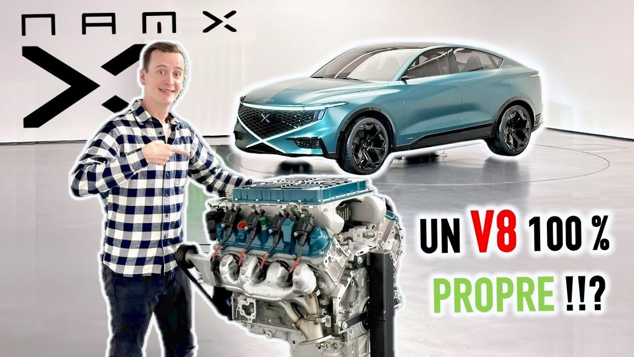 NamX H2V8 : un V8 à HYDROGÈNE ! Il va SAUVER la passion automobile 😱🔥
