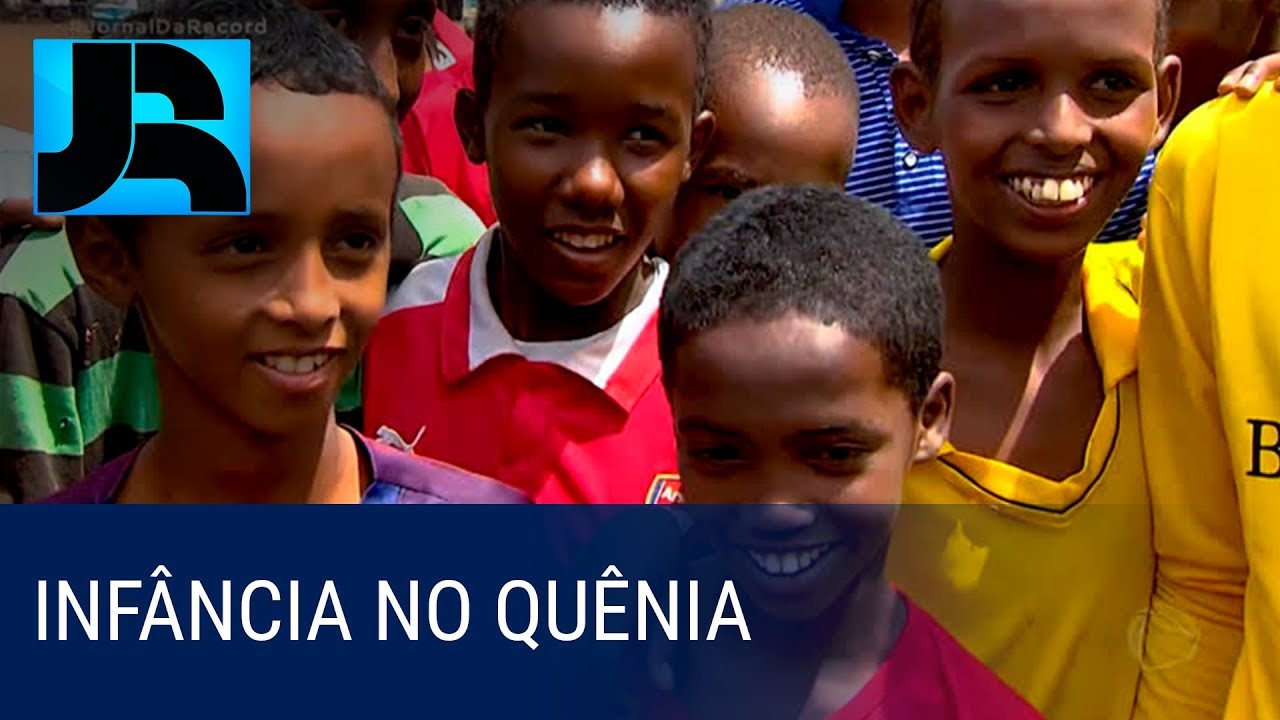 Veja como é a infância em um campo de refugiados no Quênia