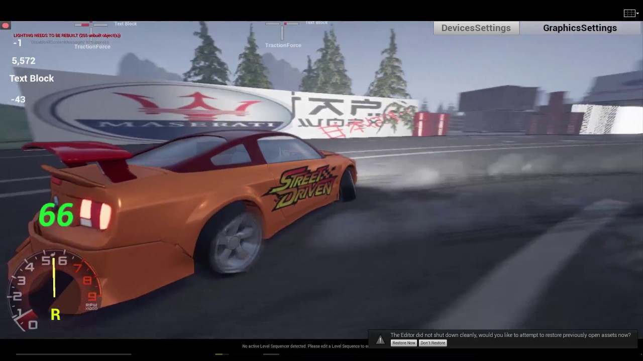 UE4 DrifT 