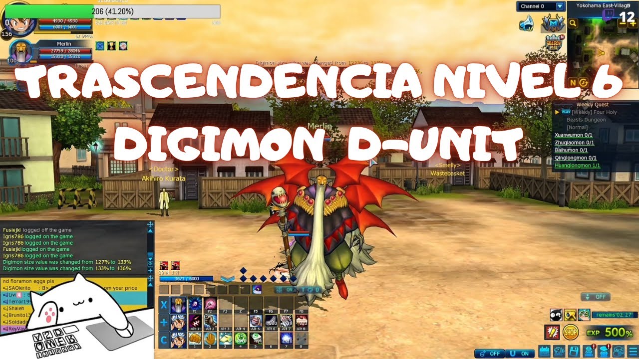 ASI TRASCIENDO MIS DIGIS PARA EL D-UNIT / NADMO