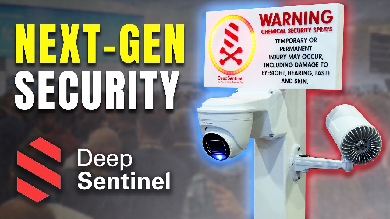 How Deep Sentinel Prevents Crime with AI and Live Monitoring | Security Show ISC West 2025