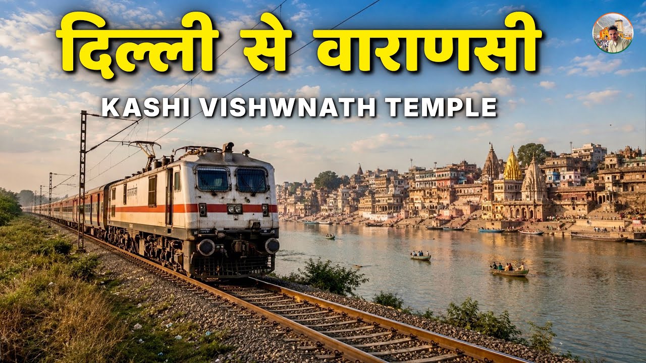 Delhi to Varanasi Train Journey | Kashi Vishwanath Express 3rd AC Economy Review | Budget Trip