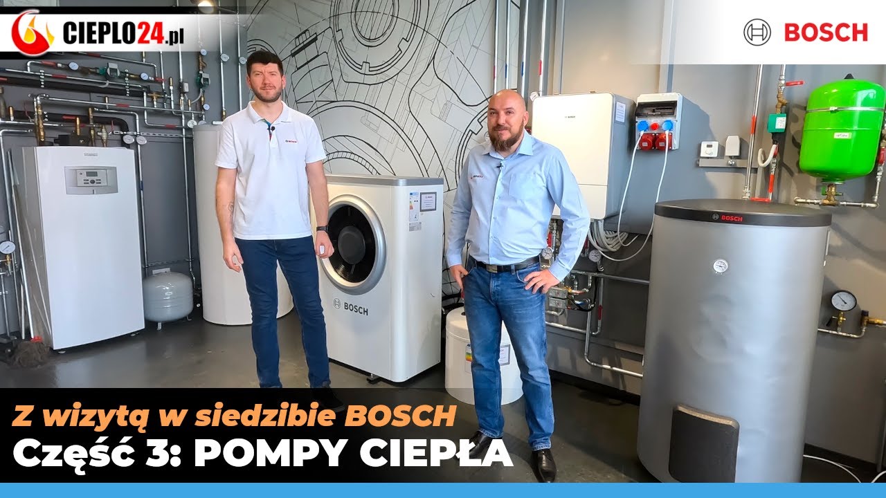 Innowacyjne Pompy Ciepła Bosch - Compress 7000i AW, 5800i AW, 6800i AW prezentowane przez Cieplo24