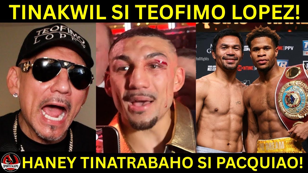 Teofimo Lopez Sr: HINDI KO YAN ANAK! | Haney PALITAN si Romero laban kay Pacquiao!