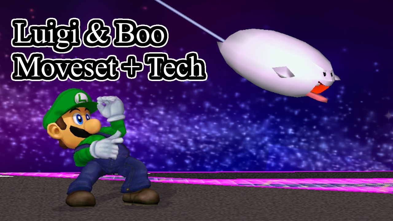 Luigi & Boo Moves/Tech Showcase - SSBM