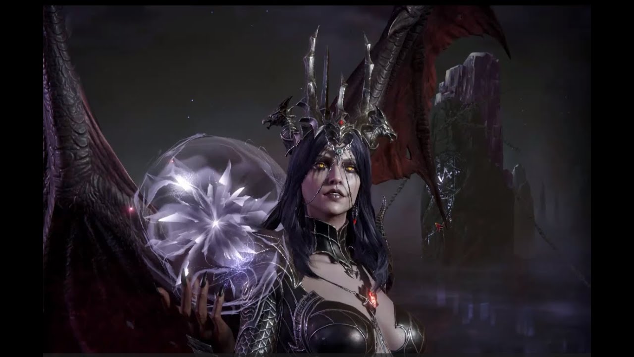 DragonHeir: Silent Gods, Reborn S3, Summoning on 'Dragon God Summons' for Dark Lady.