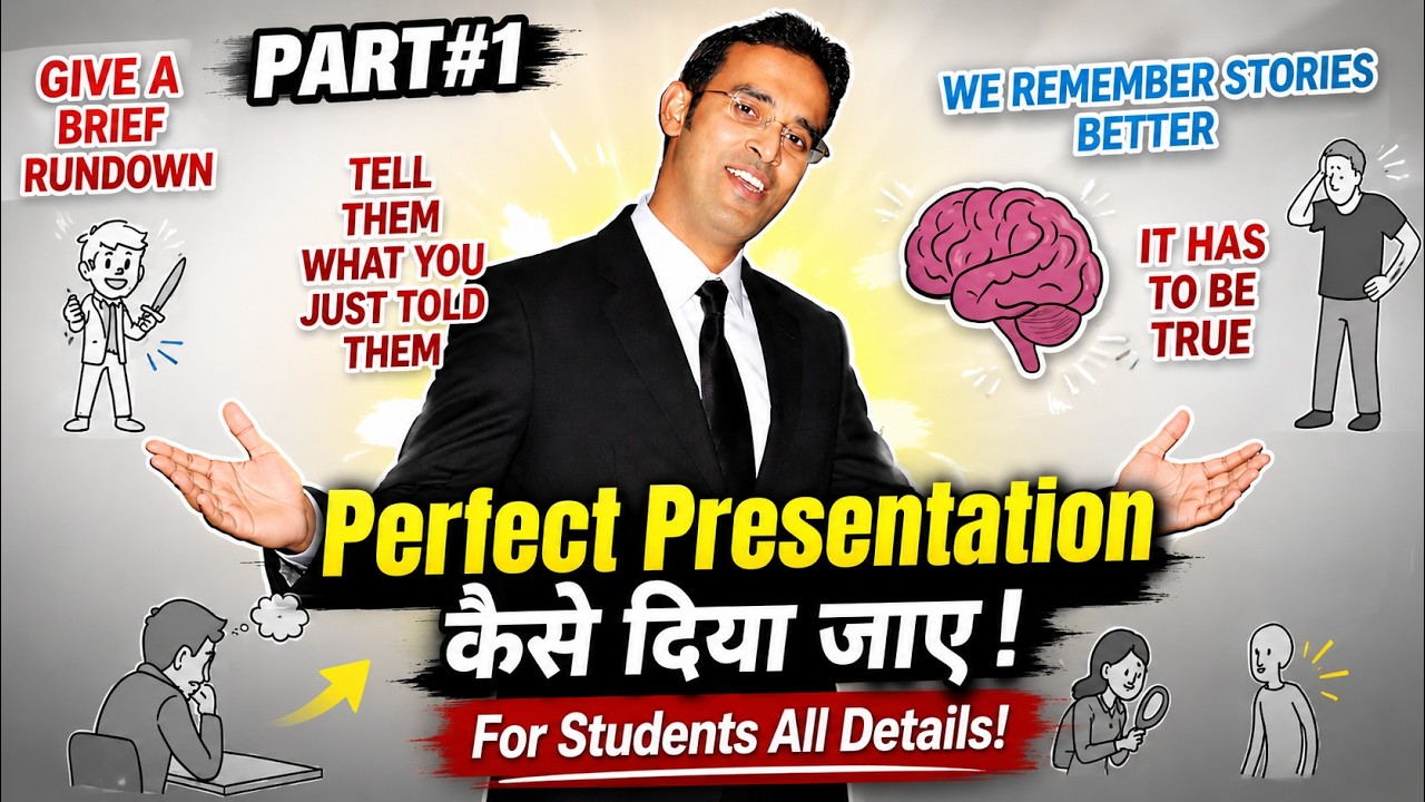How to Make a Perfect School Presentation | Class 9 & 10 I Perfect Presentation Skills and Tips I