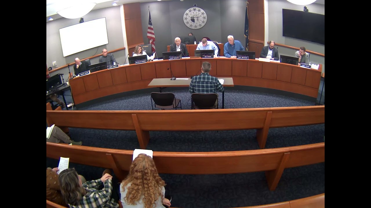 Regular Meeting Of The Porter County Council, January 27, 2026