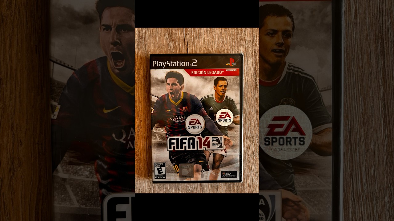 FIFA en Playstation2. As&iacute; va la colecci&oacute;n de jueguitos de FIFA para PS2 #ps2 #fifa