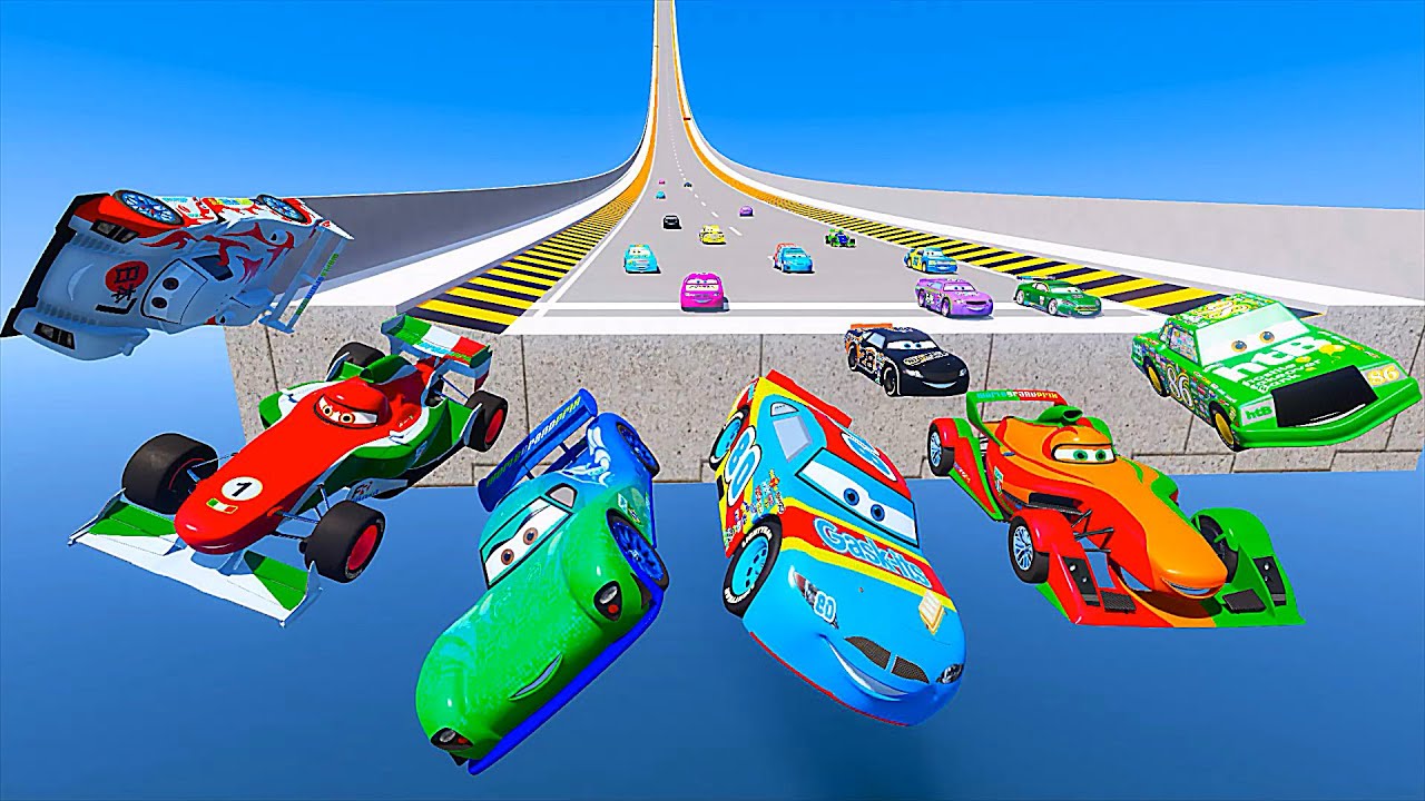Race Disney Cars - McQueen Friends Carla Veloso Francesco Bernoulli Shu Todoroki Chick Hicks