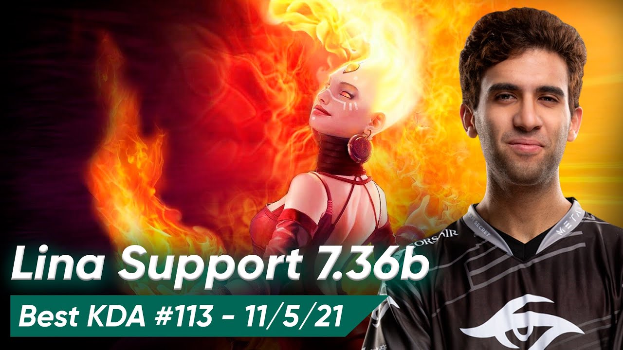🔥 Yapzor LINA 7.36 SOFT SUPPORT 4 Pos | Dota 2 Pro Gameplay
