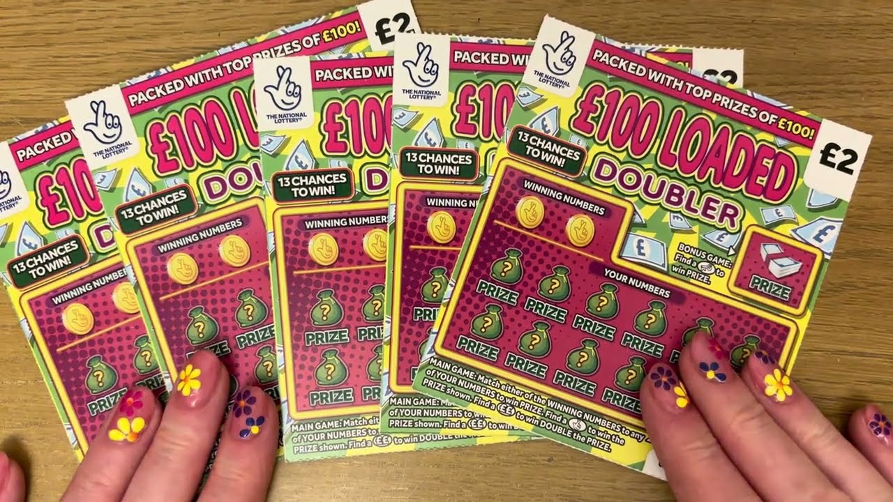 £100 Loaded Doubler Scratchcards! £2 National Lottery UK Scratch Off Tickets 🤞 May 2025