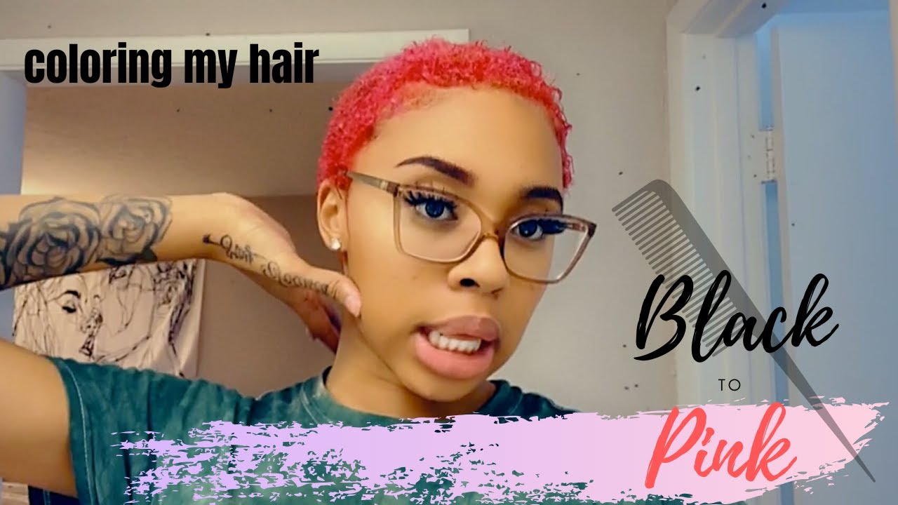 DYING MY HAIR PINK!!! | TayPancakes