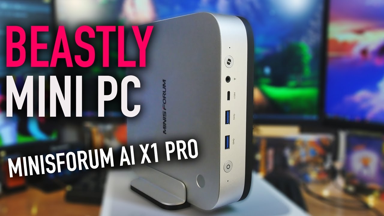 Beastly Performance: Minisforum AI X1 Pro - I Test Gaming, Processing, & Deepseek AI Stuff