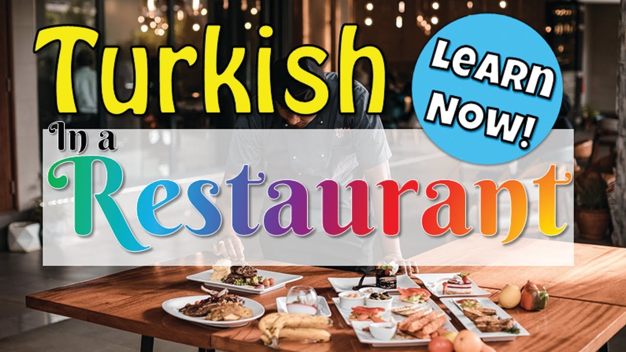 Turkish words in restaurants! #Turkish #Turkce #marcopolo #learn_turkish #turkish_pronunciation