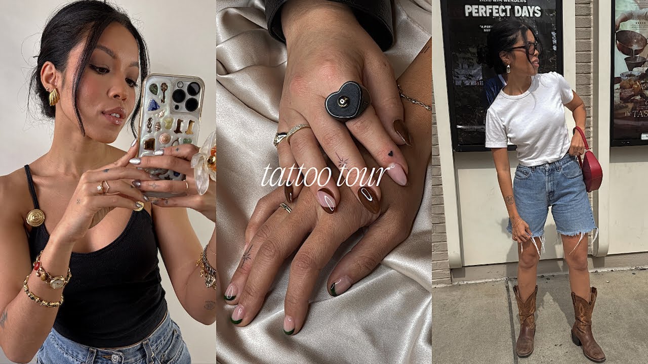 fine line, hand tattoos, and more: an in-depth walk through and story time of all my tattoos ☆