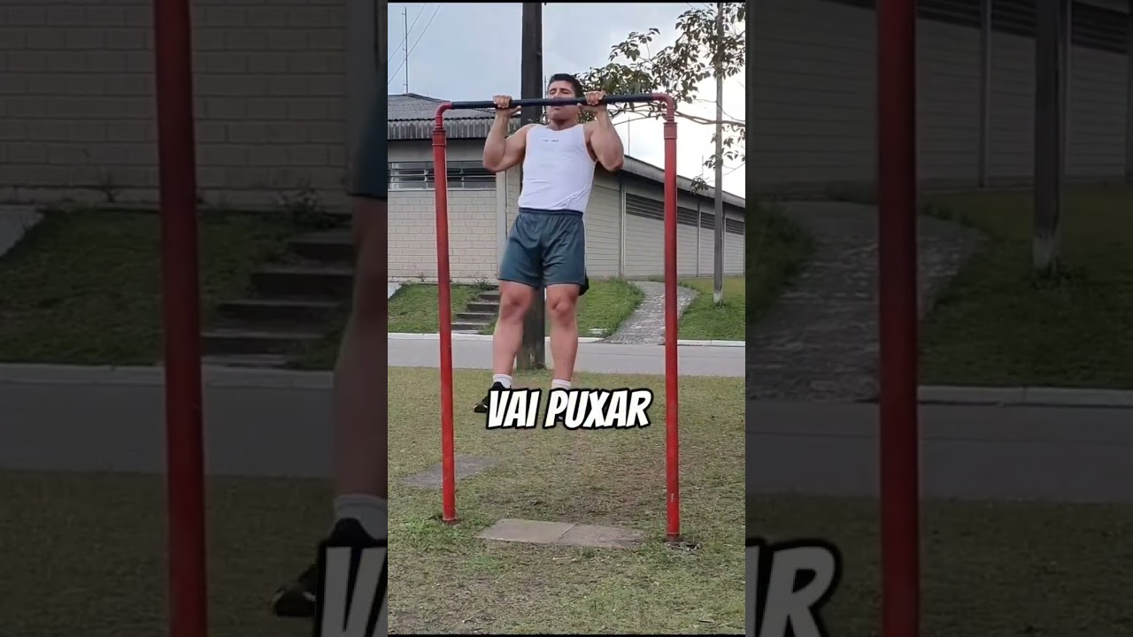 Barra fixa padr&atilde;o: Teste de aptid&atilde;o f&iacute;sica #TAF #Militar